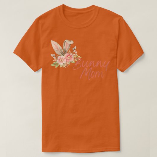 バニー・ママ Tシャツ (デザイン正面)