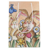 バニー ミディアムペーパーバッグ (裏面)