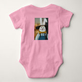 バニー・メイ ベビーボディスーツ (裏面)