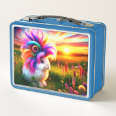 バニー メタルランチボックス (裏面)