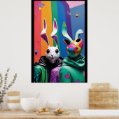 バニー・モーメントに巻き込まれる ポスター (キッチン)