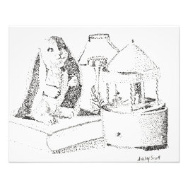 バニー モーメント フォトプリント           