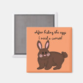 バニー・ユーモア マグネット (正面/裏面)