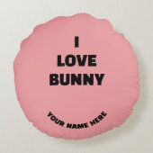 バニー ラウンドクッション (裏面)