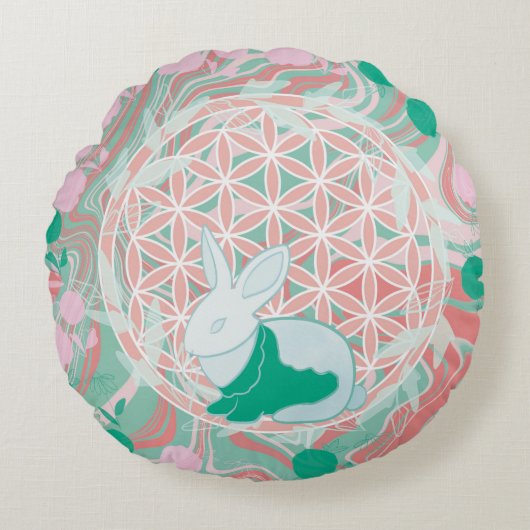 バニー ラウンドクッション (正面)