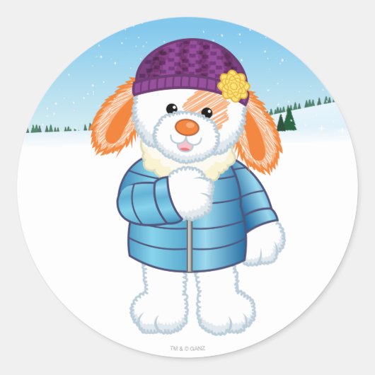 バニー ラウンドシール (正面)