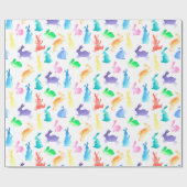 バニー ラッピングペーパー (フラット)