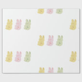 バニー ラッピングペーパー (フラット)