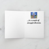 バニー・ラビット/「スナニーズを寄り添う」アニバーサリーカード カード (内部)