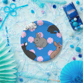 バニー・ラビット ペーパープレート (パーティー)