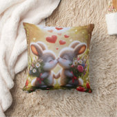 バニー・ラブ クッション (ブランケット)