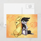 バニー・ラブ ポストカード (正面/裏面)