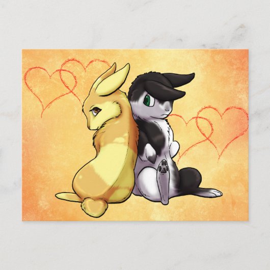 バニー・ラブ ポストカード (正面)