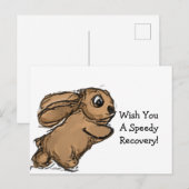 バニー・リカバリ・カード ポストカード (正面/裏面)