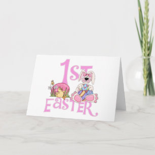 バニー、卵、ひよこ、復活祭の第1弾Tシャツと贈り物 シーズンカード