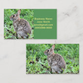 バニー 名刺 (正面/裏面)