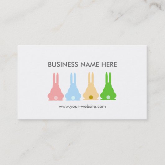 バニー 名刺 (正面)