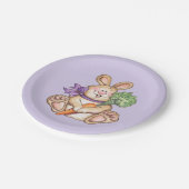 バニー – 紙プレート ペーパープレート (アングル)