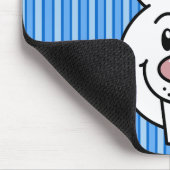 バニー（青）マウスパッド マウスパッド (コーナー)