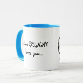 バニー、BUNNYLoves… マグカップ (正面左)