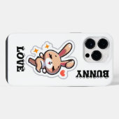 バニー iPhoneケース (裏面横)