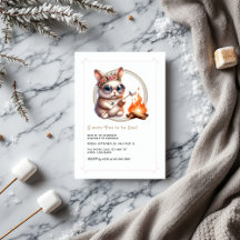 バニー「S'moreおもしろいto be one」キャンプ誕生日