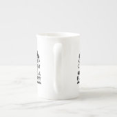 バニ保ーを抱き締める ボーンチャイナマグカップ (裏面)
