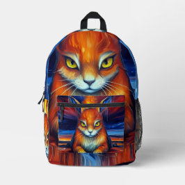 バニ怒ー プリントバックパック