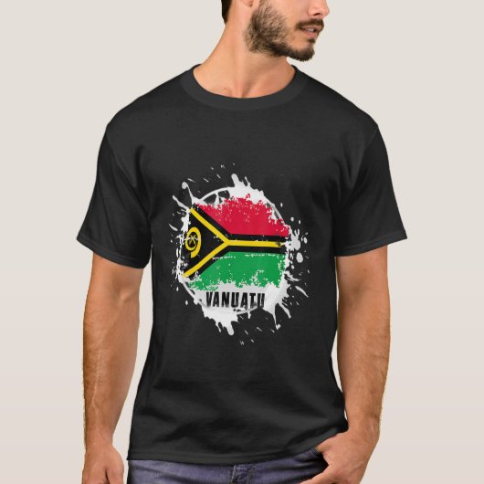 バヌアツスプラッシュ Tシャツ (正面)
