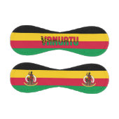 バヌアツ国旗とコート・オブ・アームズ 野球ボール (パネル)