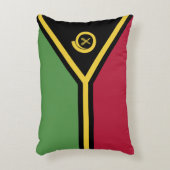 バヌアツ国旗 アクセントクッション (正面(垂直))