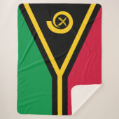 バヌアツ国旗 シェルパブランケット (正面)