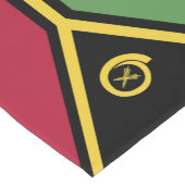 バヌアツ国旗 ショートテーブルランナー (コーナー)