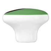 バヌアツ国旗 セラミックノブ (側面)