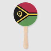 バヌアツ国旗 ハンドファン (正面)