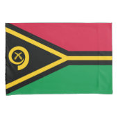 バヌアツ国旗 枕カバー (正面右)