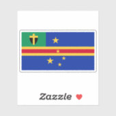 バヌアツ州タfea国旗 シール (シート)