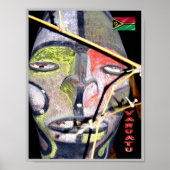 バヌアツ – マスク –  ポスター (正面)