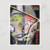 バヌアツ – マスク –  ポストカード (正面)