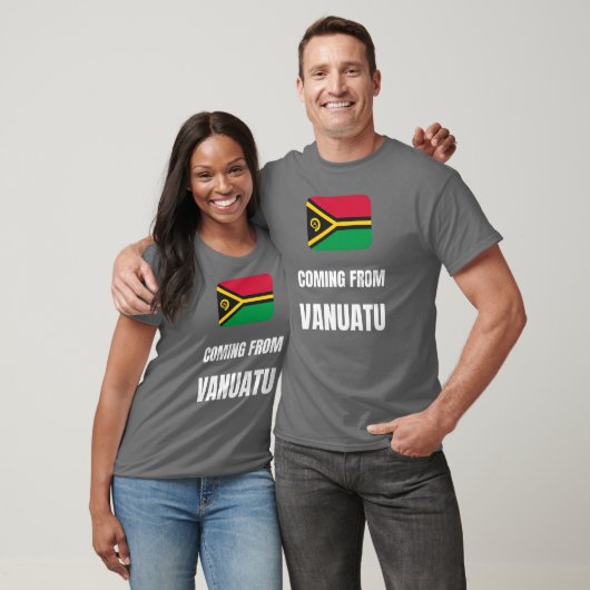 バヌア来ツ出身の Tシャツ (ユニセックス)