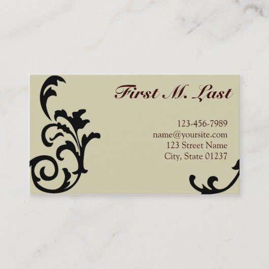 バネッサ 名刺 (正面)