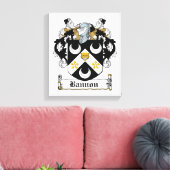 バノン家紋 キャンバスプリント (インサイチュ (リビング))