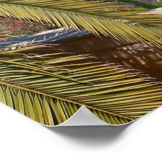 バハイのガーデンズオブハイファ ポスター (角)