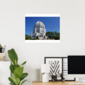 バハイ寺 ポスター (ホームオフィス)