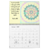 バハイ引用文カレンダー2018 #2 カレンダー (1月 2027)