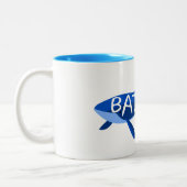 バハカリフォルニアメキシコクジラ ツートーンマグカップ (左)