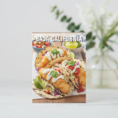 バハカリフォルニアメキシコフィッシュタコス ポストカード (スタンド正面)