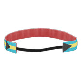 バハスリップまたは滑ることマ州旗の付いたノンヘッドバンド アスレチックヘッドバンド (裏面)