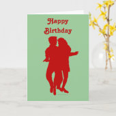 バハタラテンダンサーシルエットカスタム カード (黄色い花)