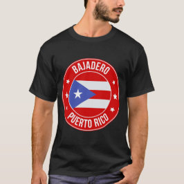 バハデロ、プエルトリコの街 Tシャツ